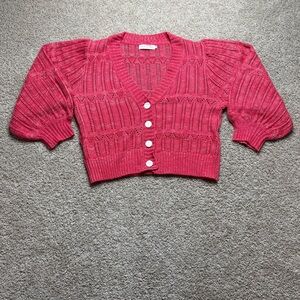 White Closet Button Up Cardigan